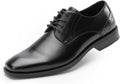 Men's Oxfords Lace Ups Leather Lined Square Toe Dress Shoes - Classic