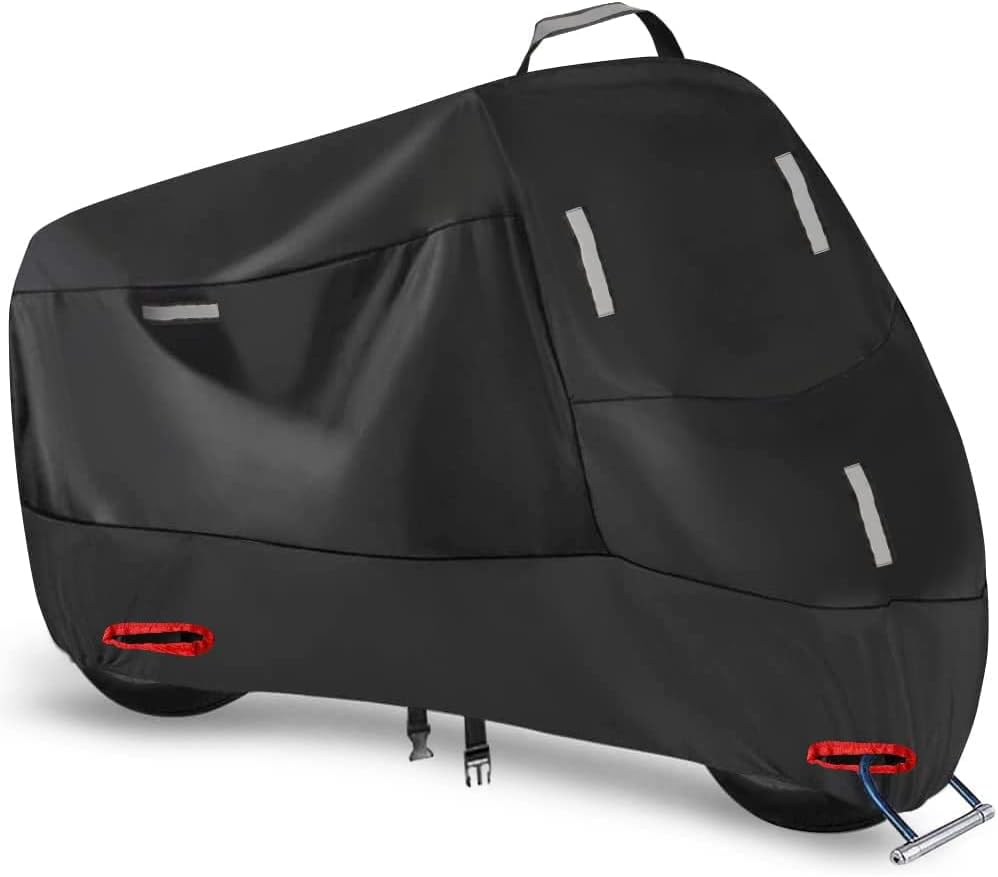 Waterproof Motorcycle Cover Heavy Duty 300D Oxford Protection