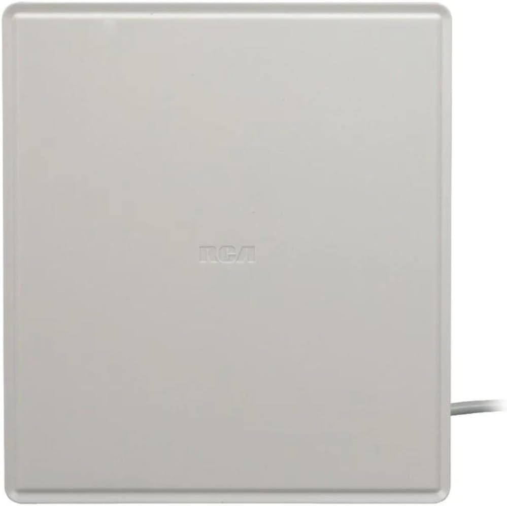 RCA White Digital Home Theater Antenna for Clear Reception