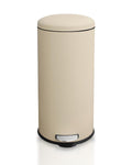 8 Gallon Stainless Steel Trash Can Round Slim - Quiet Soft Close