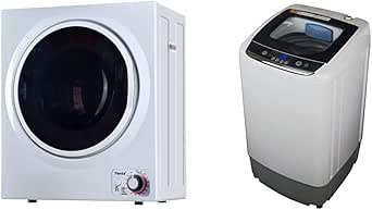 Panda Electric Portable Compact Laundry Dryer & BLACK & DECKER Washer