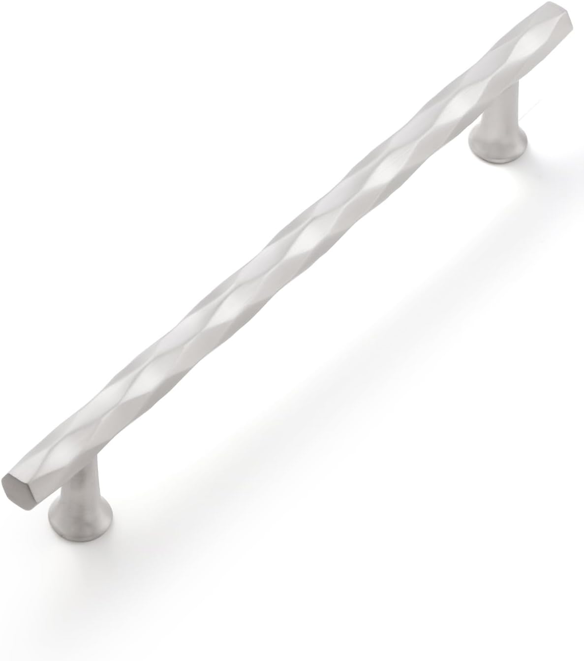 Brushed Nickel Cabinet Pulls 6.3in Hole Center for Kitchen Decor