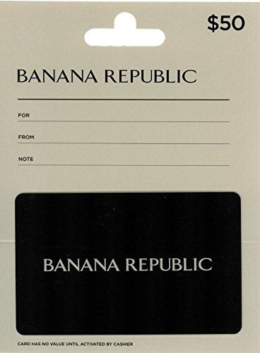 Banana Republic Gift Card for Perfect Celebrations and Gifts