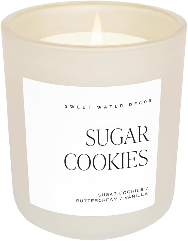 Sugar Cookies Candle with Buttercream and Vanilla Scent - 15oz