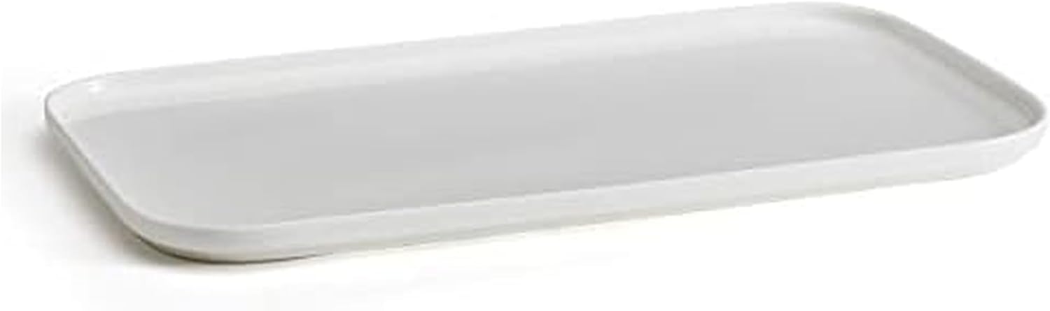 Mikasa Samantha Rectangular Bone China Serving Tray for Entertaining