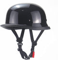 Half Bikes Half Shell Helmet Matte Black - Classic German Style