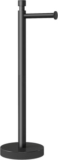 Toilet Paper Holder Stand Freestanding Matte Black - Stable Design