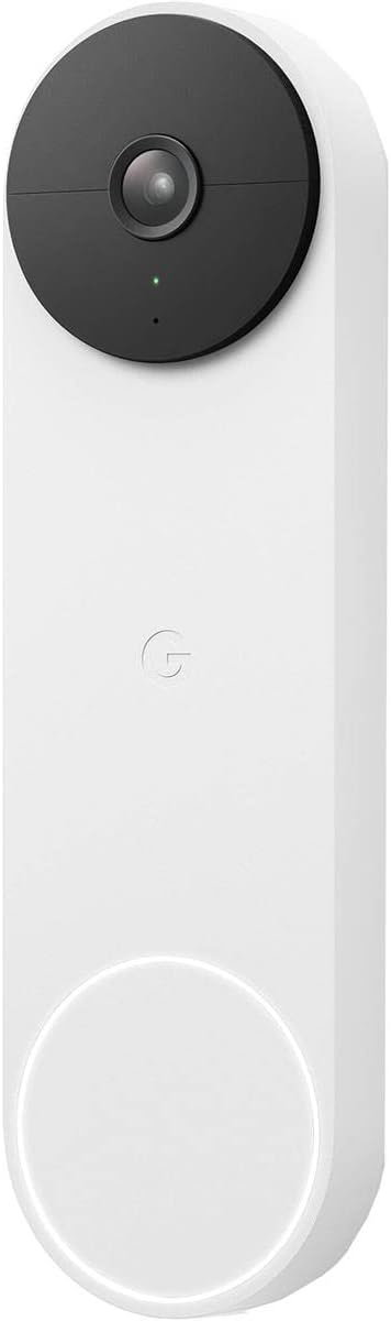 Google Nest Doorbell - Wireless Security in Snow