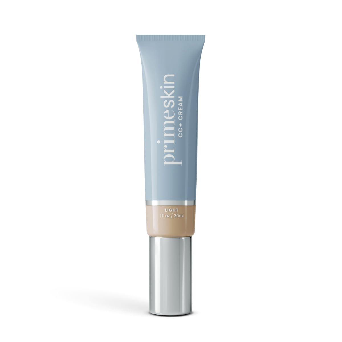 PrimeSkin CC+ Cream for Mature Women - Lightweight Liquid Foundation