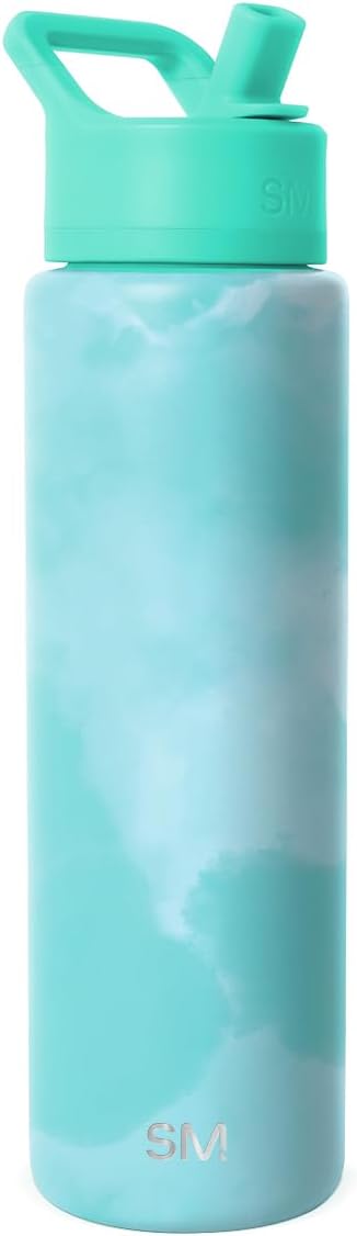 Simple Modern Summit Water Bottle with Straw Lid for Travel