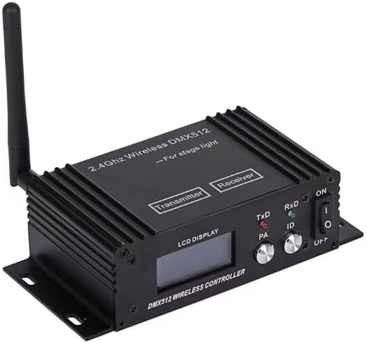 DMX 512 Controller with Wireless Transmitter for DJs and Parties