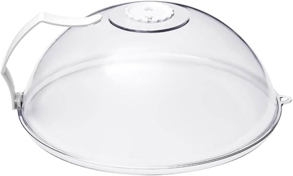 Veemoon Glass Microwave Splatter Cover - Anti-Splatter Protection
