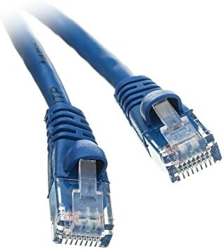 C&E CAT5E Blue Hi-Speed LAN Ethernet Patch Cable, 150 Feet
