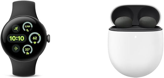 Google Pixel Watch 3 and Pixel Buds Pro 2 Bundle for Fitness