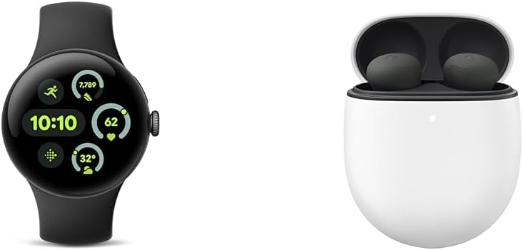 Google Pixel Watch 3 and Pixel Buds Pro 2 Bundle for Fitness