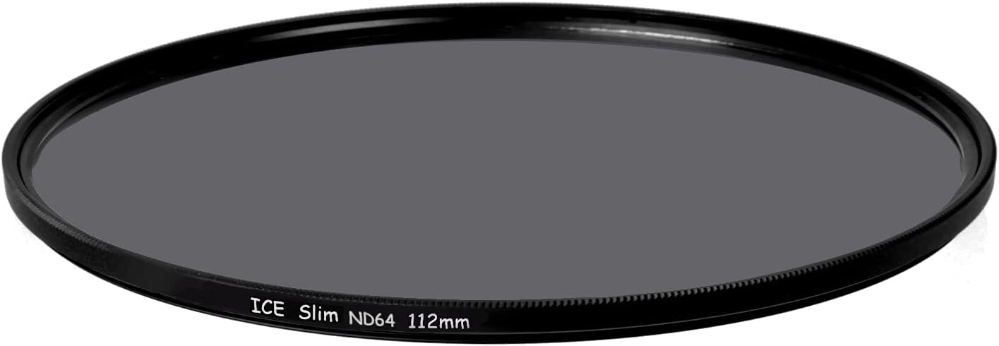 ICE 112mm Slim ND64 Filter for Wide Angle Lenses - 6 Stop