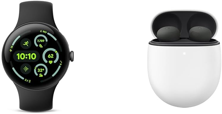 Google Pixel Watch 3 and Pixel Buds Pro 2 Bundle for Fitness