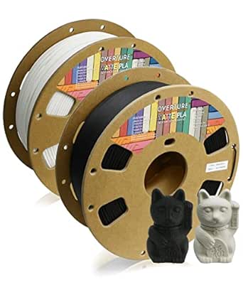 OVERTURE PLA Matte Filament 1.75mm for Quality 3D Printing