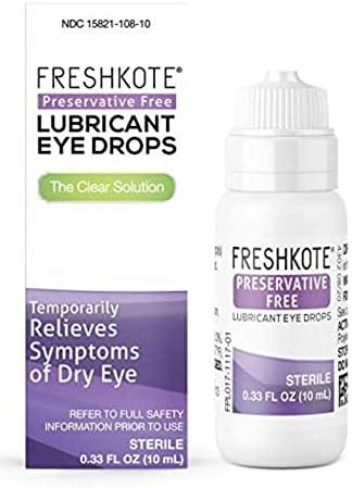 Preservative Free Lubricant Eye Drops for Comfort and Relief