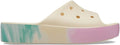 Crocs Classic Marbled Tie-dye Platform Clogs - Elevated Comfort