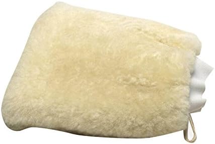 Mary Moppins Pure 100% Lambswool Wash Mitt for Gentle Cleaning