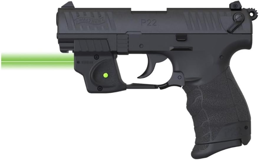 Viridian E Series Green Laser Sight for Railed and Non-Railed Pistols