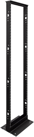 45U 2-Post Open Frame Server Rack for 19in Equipment - Space-Saving
