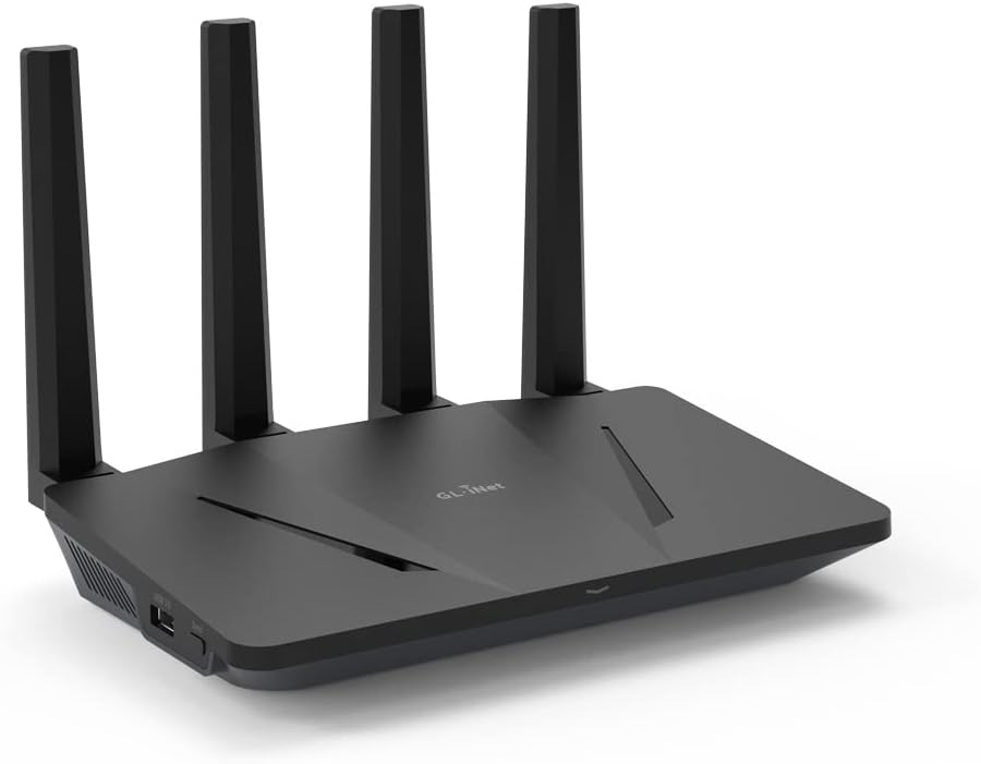 GL.iNet GL-AX1800 Flint WiFi 6 Router for Fast Internet Access