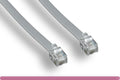 RJ12 300FT Straight Phone Line Cord - Reliable Long Run Data Cable