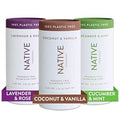 Plastic Free Deodorant Variety Pack - Natural Coconut, Lavender