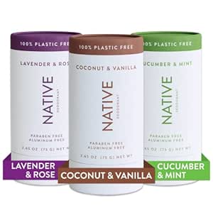 Natural Deodorant Variety Pack - Plastic Free and Effective