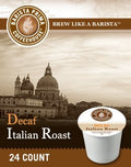 Barista Prima Decaf Italian Roast K-Cup Coffee 72 Count - Bold Dark