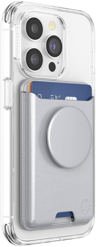 PopSockets Phone Wallet with Expanding Grip and MagSafe Adapter