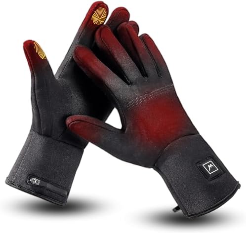 Heated Glove Liners for Men Women - Rechargeable Electric Gloves
