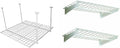 Garage Storage System Bundle - Overhead Rack and Wall Shelves