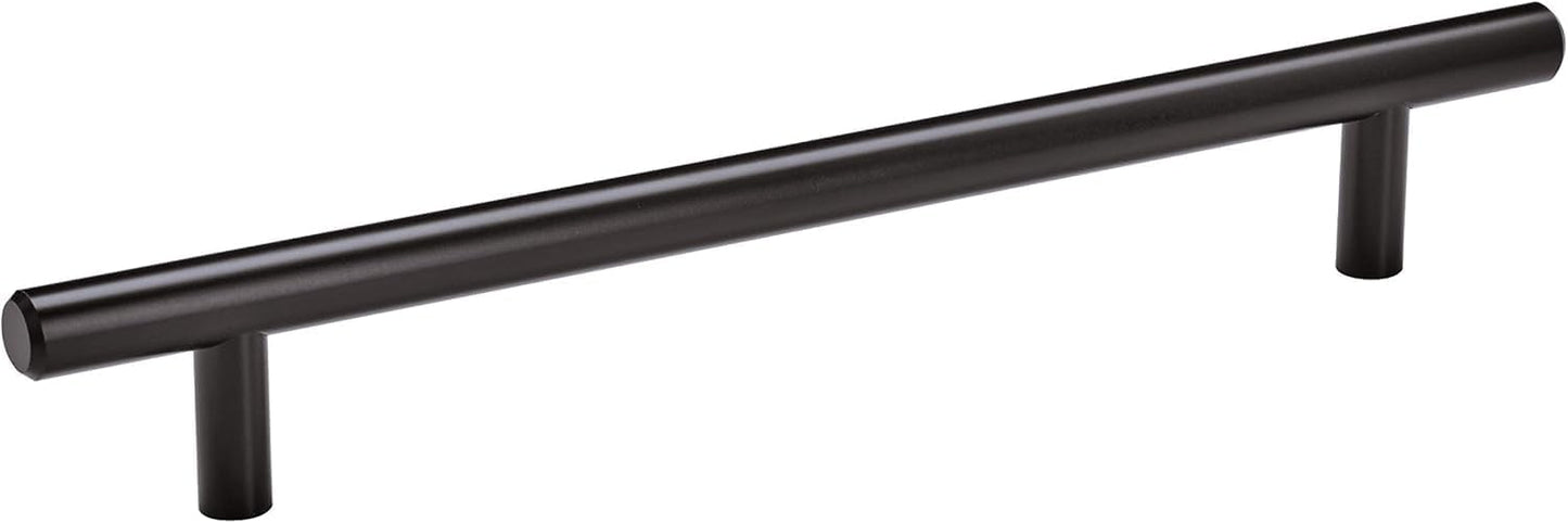 Matte Black Cabinet Pulls by Amerock - 7 inch Bar Pulls Pack
