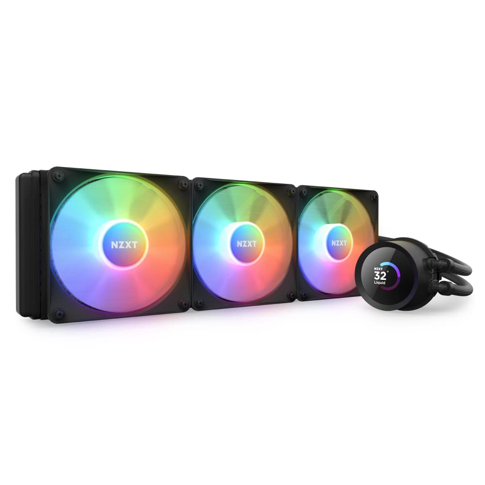 NZXT Kraken 360 RGB AIO Liquid Cooler with Custom LCD Display