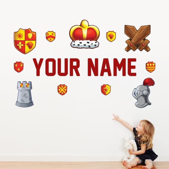 Personalized Life Sized Wall Decal for Kids Room Decor