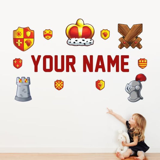 Personalized Life Sized Wall Decal for Kids Room Decor