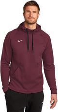 Nike Mens Therma Pullover Hoodie - Warm, Moisture-Wicking Training