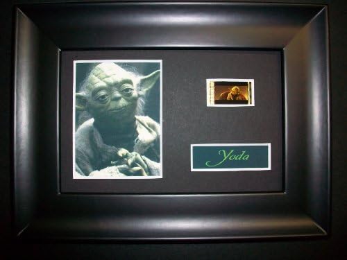 Yoda Star Wars Framed Movie Film Cell Display for Collectors