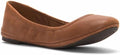 Lucky Brand Women's Emmie Ballet Flat - Versatile Leather & Velvet