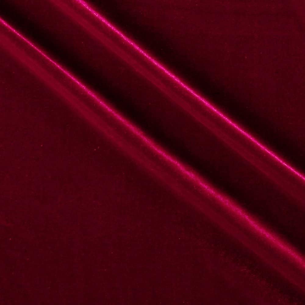 Stretch Velvet Fabric 58/60 in Wide for Crafting and Upholstery