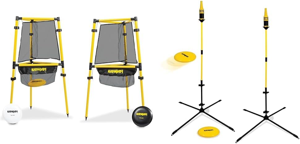Ultimate Kan Jam Disc Golf Set - Includes 1 Disc, 2 Retrievers