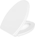 Elongated(Oval) Toilet Seat 18.5 in - Heavy Duty Slow-Close