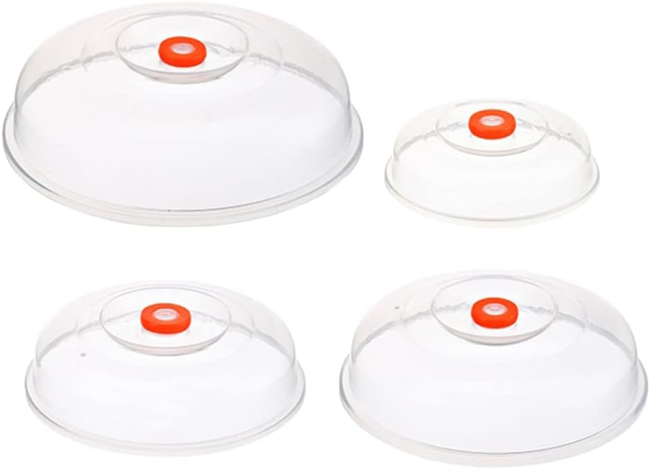 Toyvian Microwave Food Cover Set - Splatter Proof!