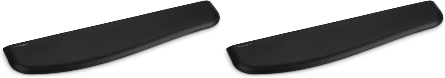 Kensington ErgoSoft Wrist Rest for Slim Keyboards, Black Pack of 2
