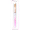 Kiara Sky Acrylic Brush #18 Pink - 100% Pure Kolinsky, Ergonomic
