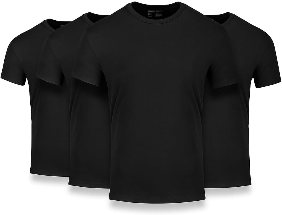 Fresh Clean Threads Men's Crew Neck T-Shirts for Ultimate Comfort