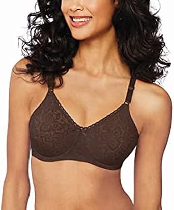 Bali Women's N Smooth Stretch Lace Underwire Bra for Comfort